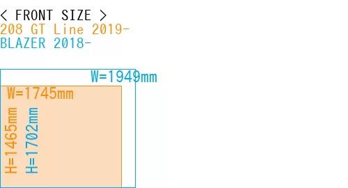 #208 GT Line 2019- + BLAZER 2018-